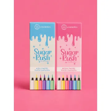 MAJUS LIQUID EYELINER SUGAR RUSH AZUL PASTEL