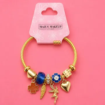 MAJUS BRAZALETE DORADO