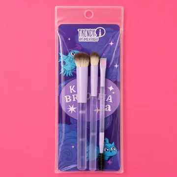 MAJUS KIT  BROCHAS BASICO LILA